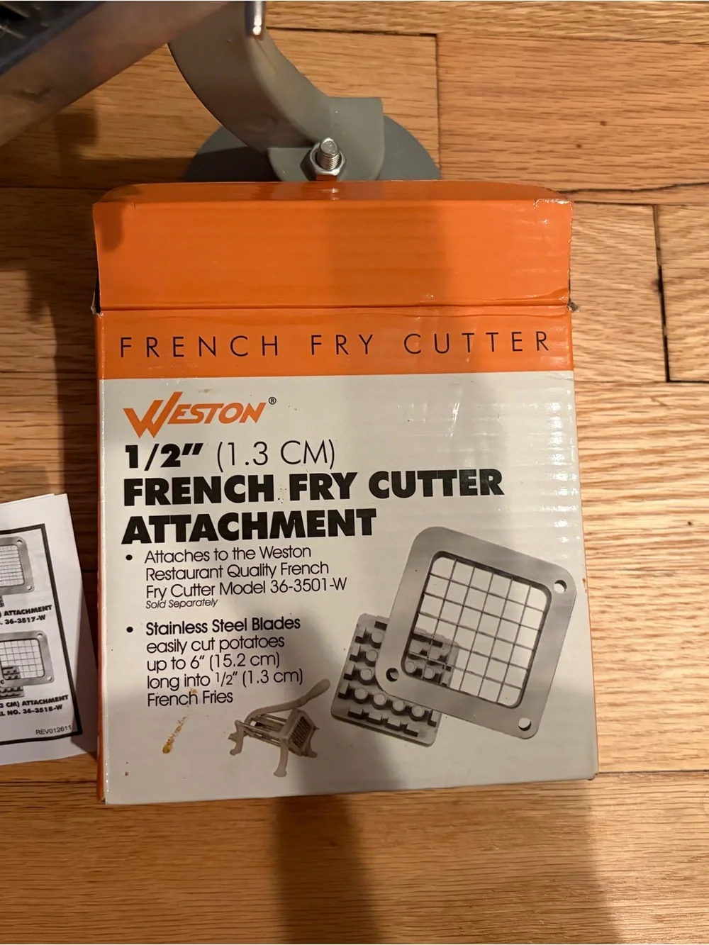 Weston Restaurant French Fry Cutter With A Extra Cutter For All Who Love Cookin - Picture 4 of 8